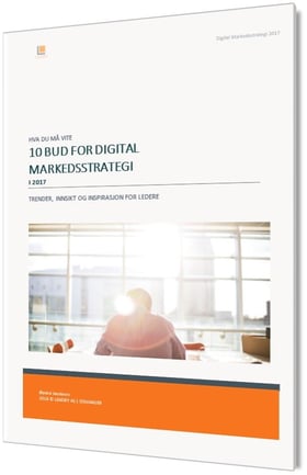 10 bud for Digital markedsstrategi 2017 Inbound Markedsføring og Salg