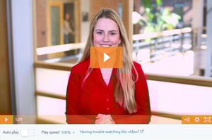 Person på video